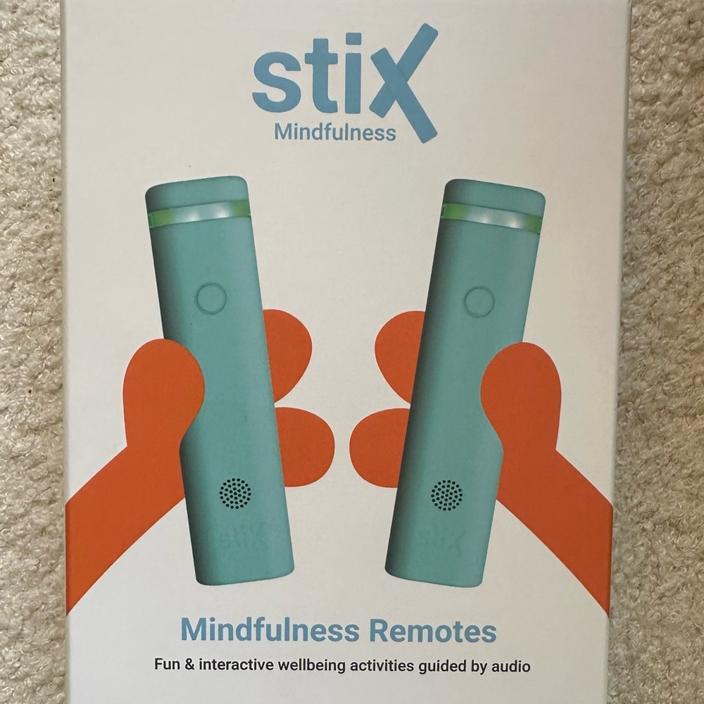 Stix Mindfulness Remotes in Teal